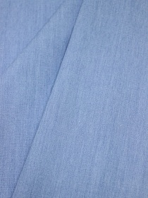 Мерный лоскут - Сорочечная джинсовая ткань цв.Винтажно-голубой, ш.1.45м, хл50%, вис50%, 135гр/м