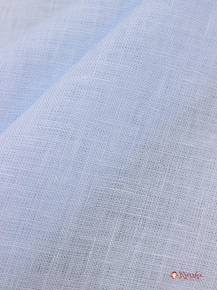 Лен блузочно-сорочечный с эффектом мятости цв.Бледно-голубой, ш.1.45м, лен-100%, 155гр/м.кв