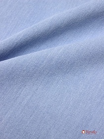 Мерный лоскут - Плотная джинсовая ткань цв.Голубой, ш.1.5м, хлопок-95%, п/э-5%, 325гр/м.кв