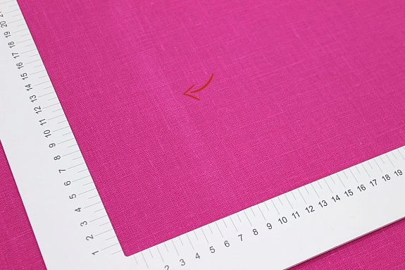 Лен костюмный цв.Розовая фуксия, СОРТ2, ш.1.5м, лен-100%, 190гр/м.кв