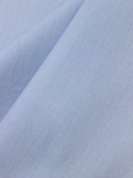 Сорочечная джинсовая ткань цв.Светло-голубой, СОРТ2, ш.1.48м, хлопок-50%, вискоза-50%, 137гр/м.кв