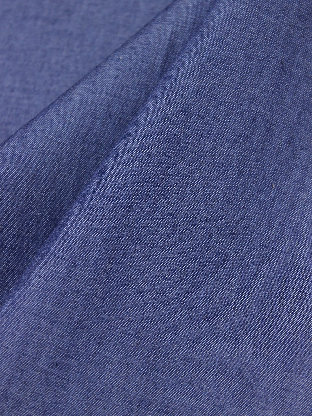 Сорочечная джинсовая ткань цв.Темно-синий, ш.1.45м, хлопок-50%, вискоза-50%, 140гр/м.кв