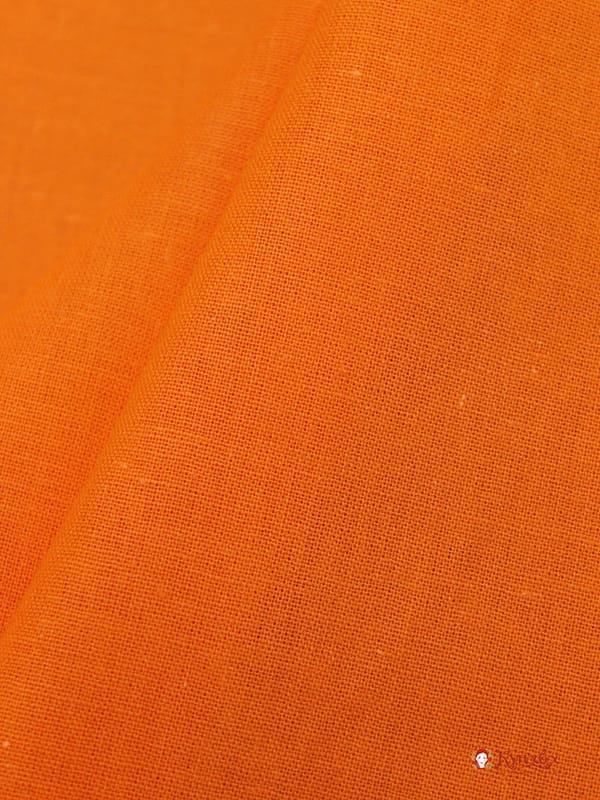 Поплин цв.Ярко-оранжевый, ш.2.2м, хлопок-100%, 105гр/м.кв