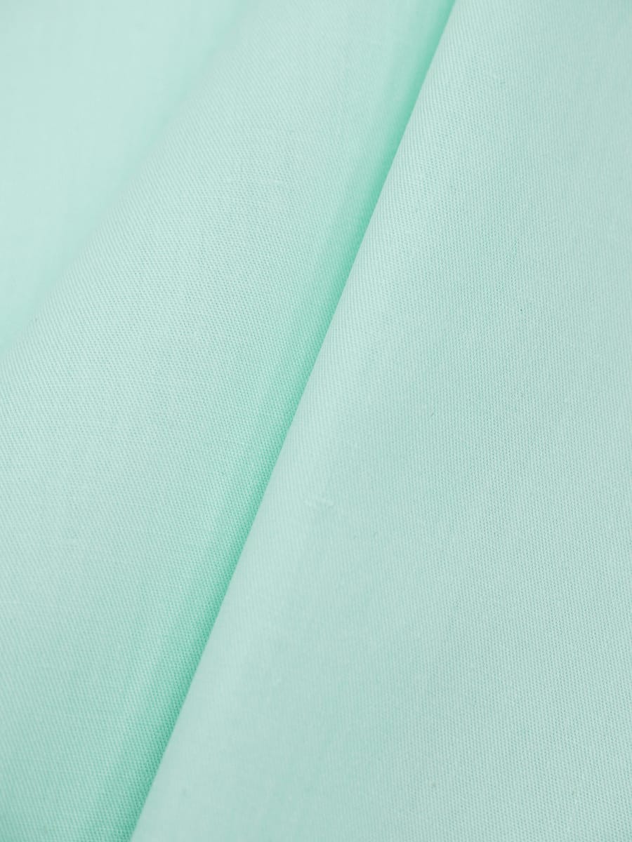 Сатин цв.Бледная мята, ш.2.45м, хлопок-100%, 115гр/м.кв