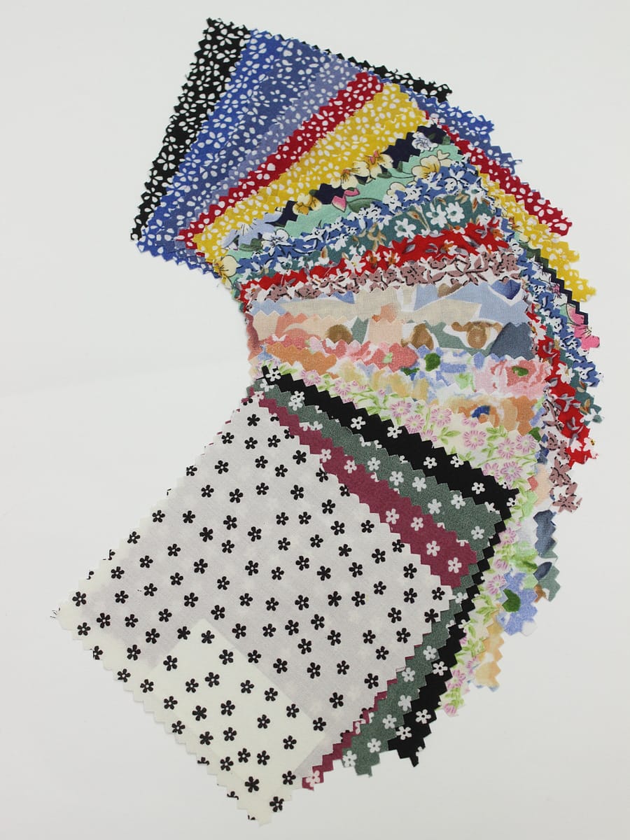 Комплект образцов "Штапель принт" №6