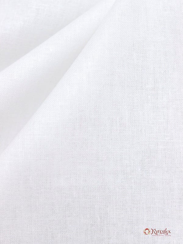 Мерный лоскут - Бязь цв.Белый, ГОСТ, ш.1.5м, хлопок-100%, 142гр/м.кв, Кр.Талка