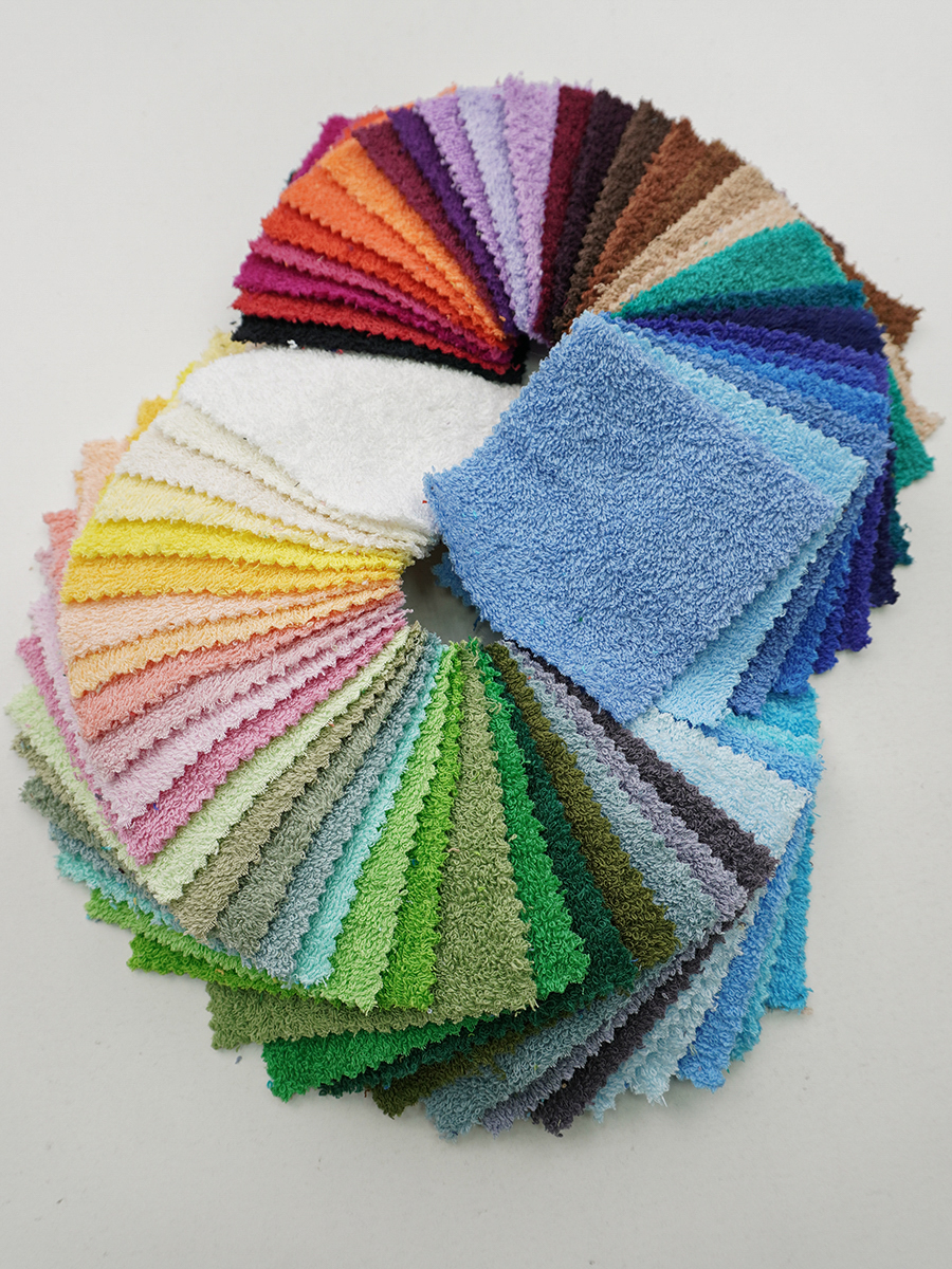 Комплект образцов "Ткань махровая" №1