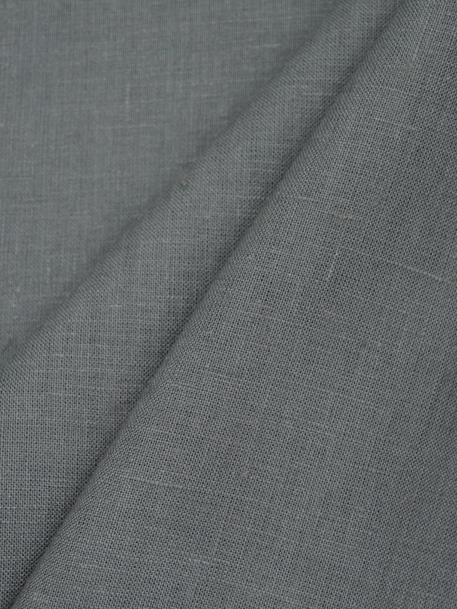 Лен костюмный цв.Темно-серый-3, СОРТ2, ш.1.5м, лен-100%, 180гр/м.кв