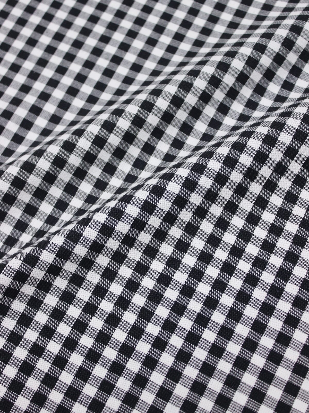 Пестрядь "Черно-белая средняя клетка", ш.1.45, хлопок-100%, 140гр/м.кв