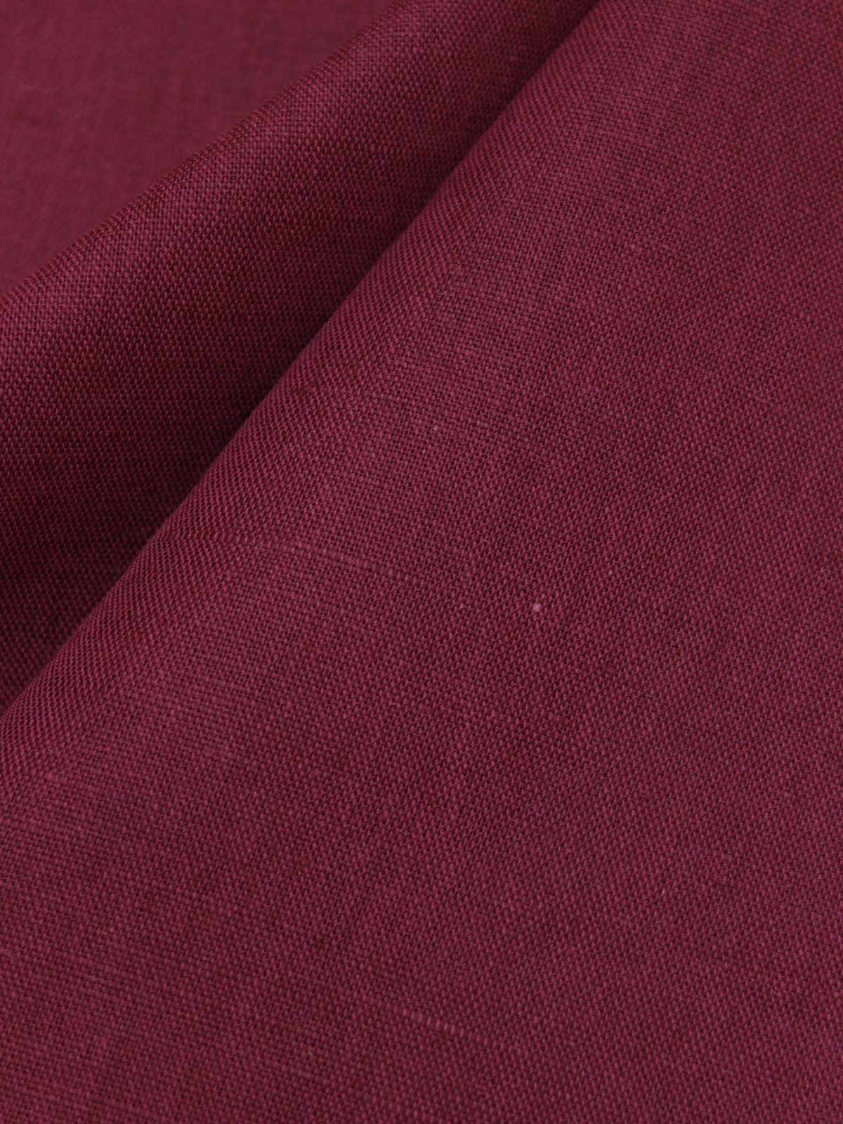 Полулен цв.Винтажно-бордовый, ш.1.5м, лен-56%, хлопок-44%, 150гр/м.кв