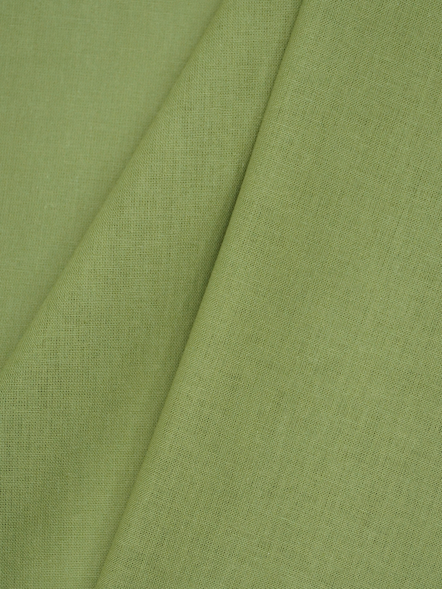 Поплин цв.Кленовый зеленый, СОРТ2, ш.2.2м, хлопок-100%, 105гр/м.кв