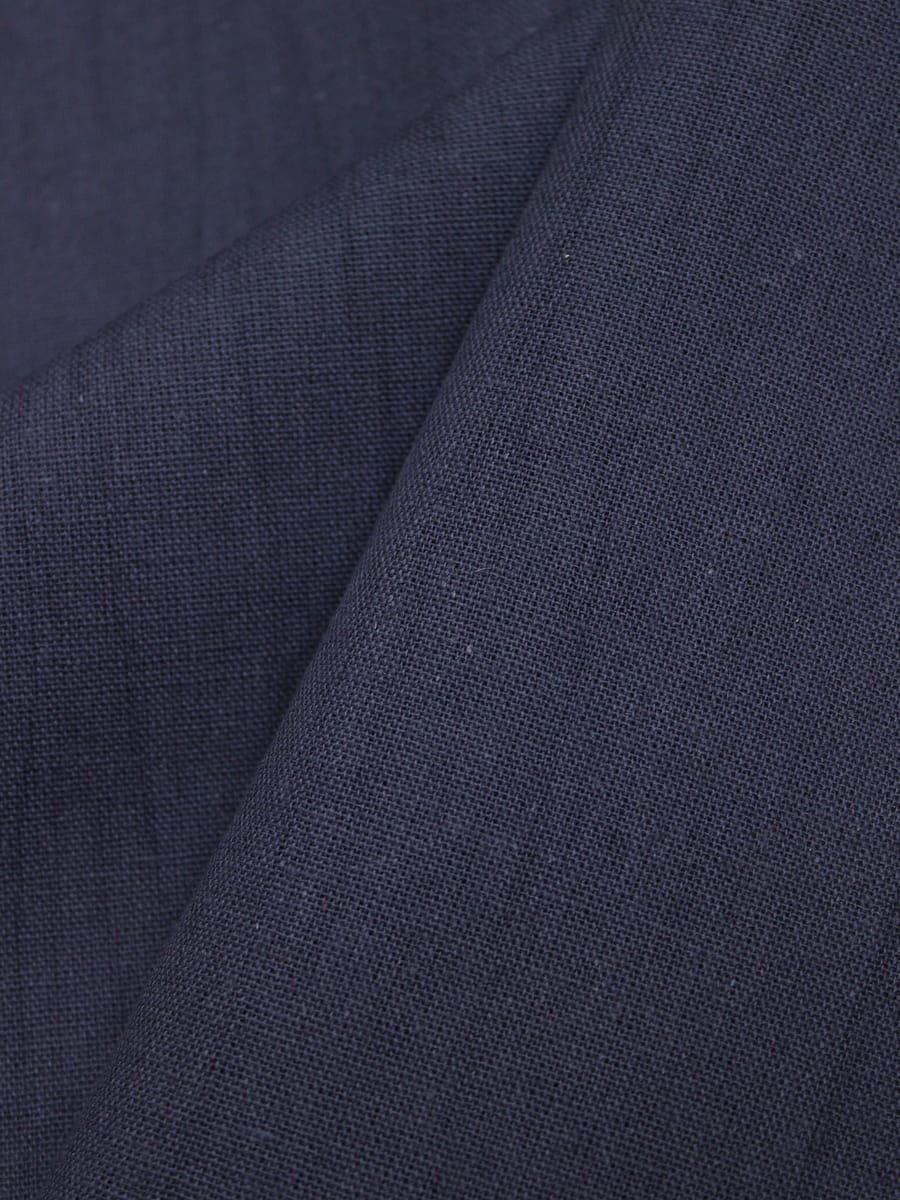 Хлопколен винтаж (жгутовое окрашивание) цв.Маренго, ш.1.52м, лен-15%, хлопок-85%, 200гр/м.кв