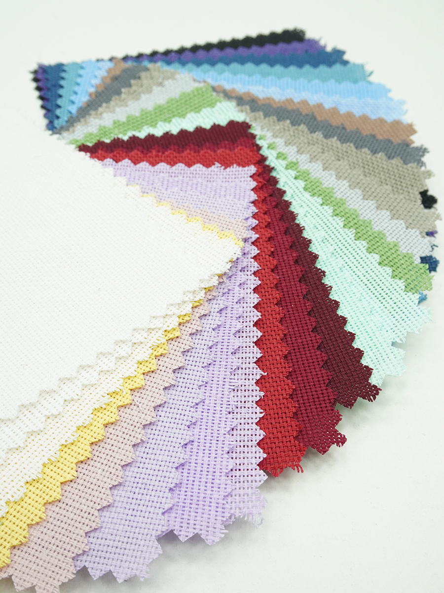 Комплект образцов "Рогожка однотонная" №1