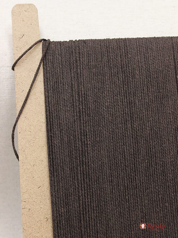 Шнур цв.горький шоколад, 2мм, хлопок-100%