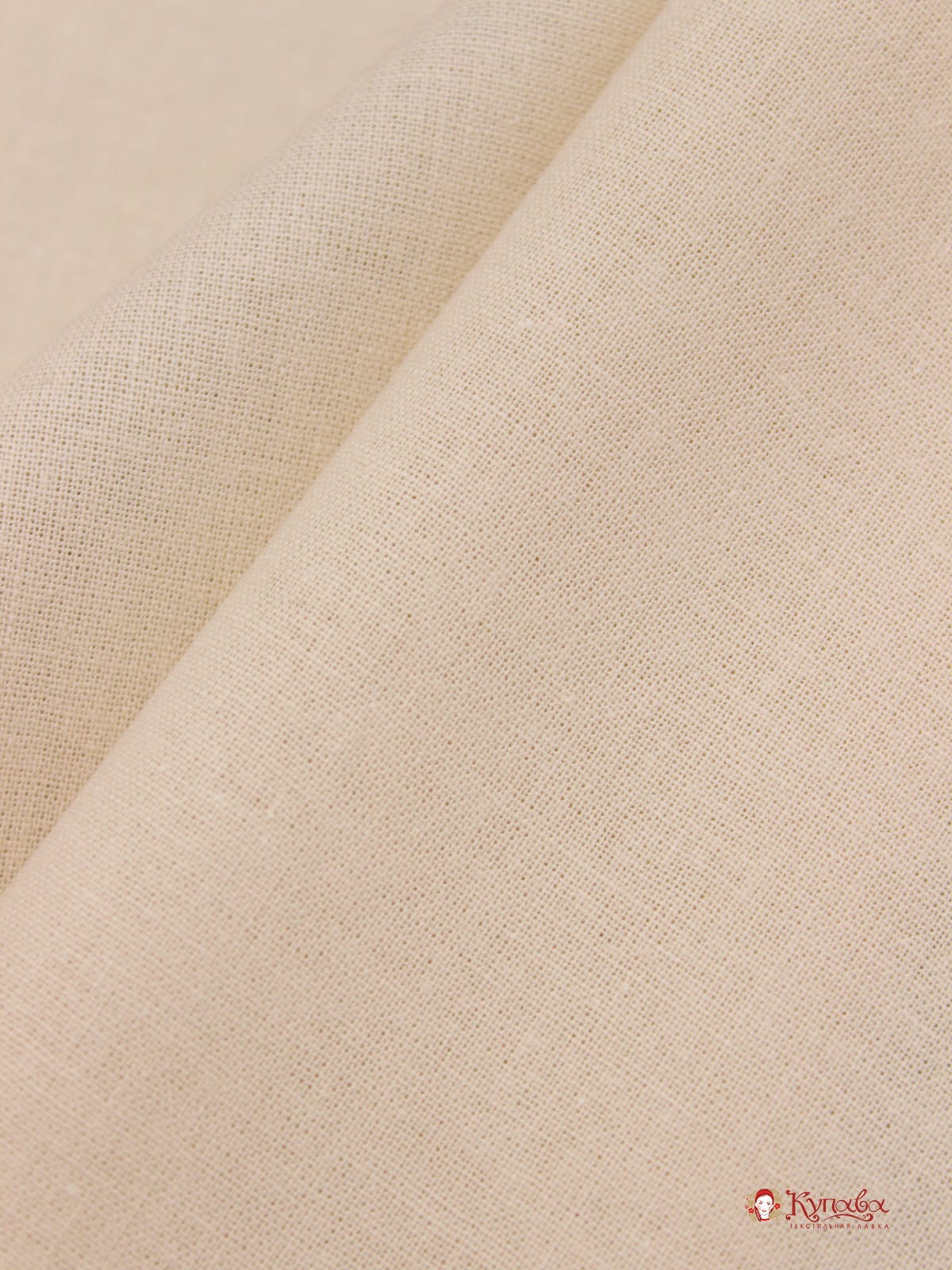 Бязь цв.Св.телесный с персиковым оттенком, ГОСТ, ш.1.5м, хлопок-100%, 142гр/м.кв