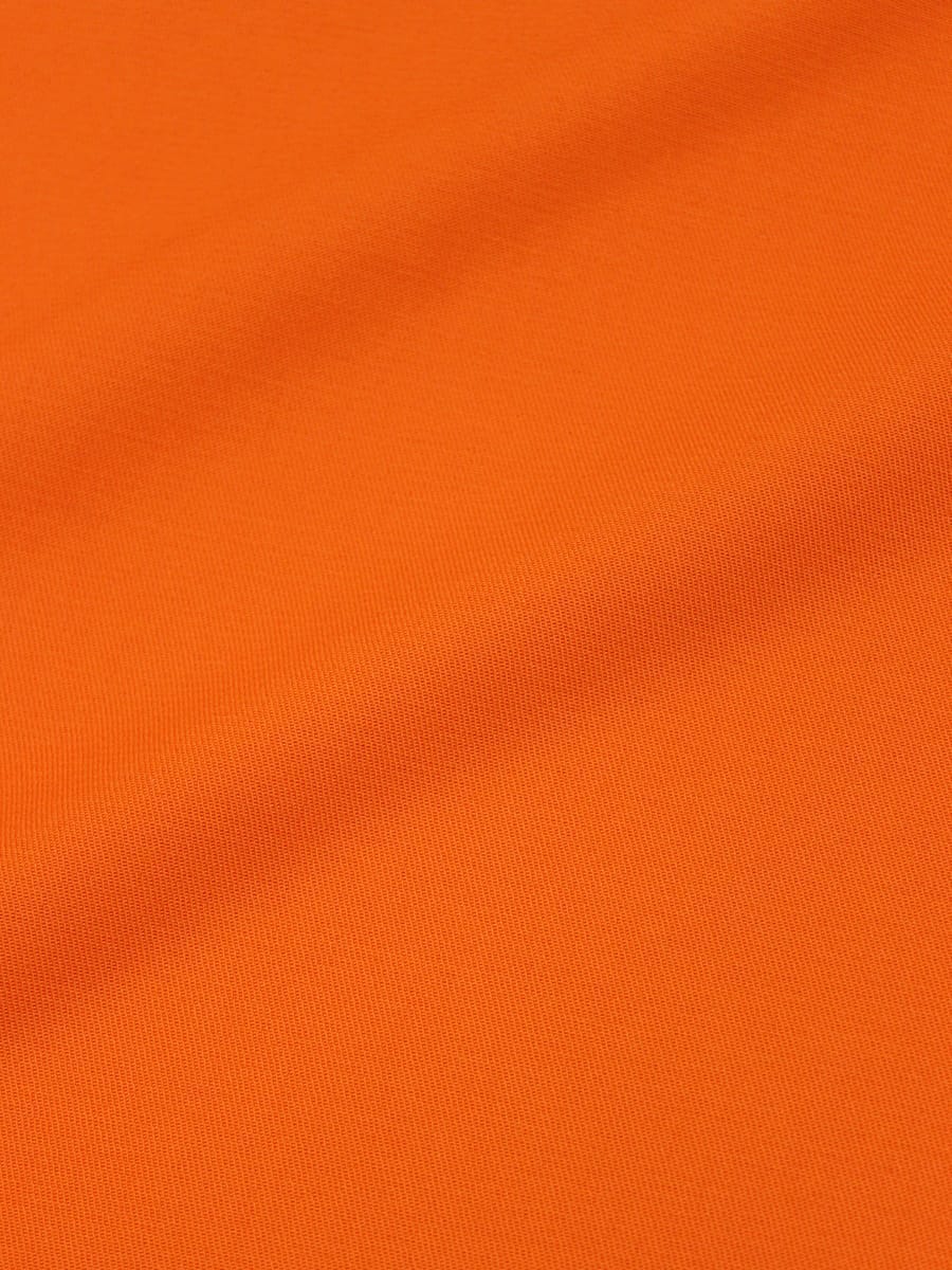Саржа цв.Темно-оранжевый, ш.1.5м, хлопок-100%, 260гр/м.кв