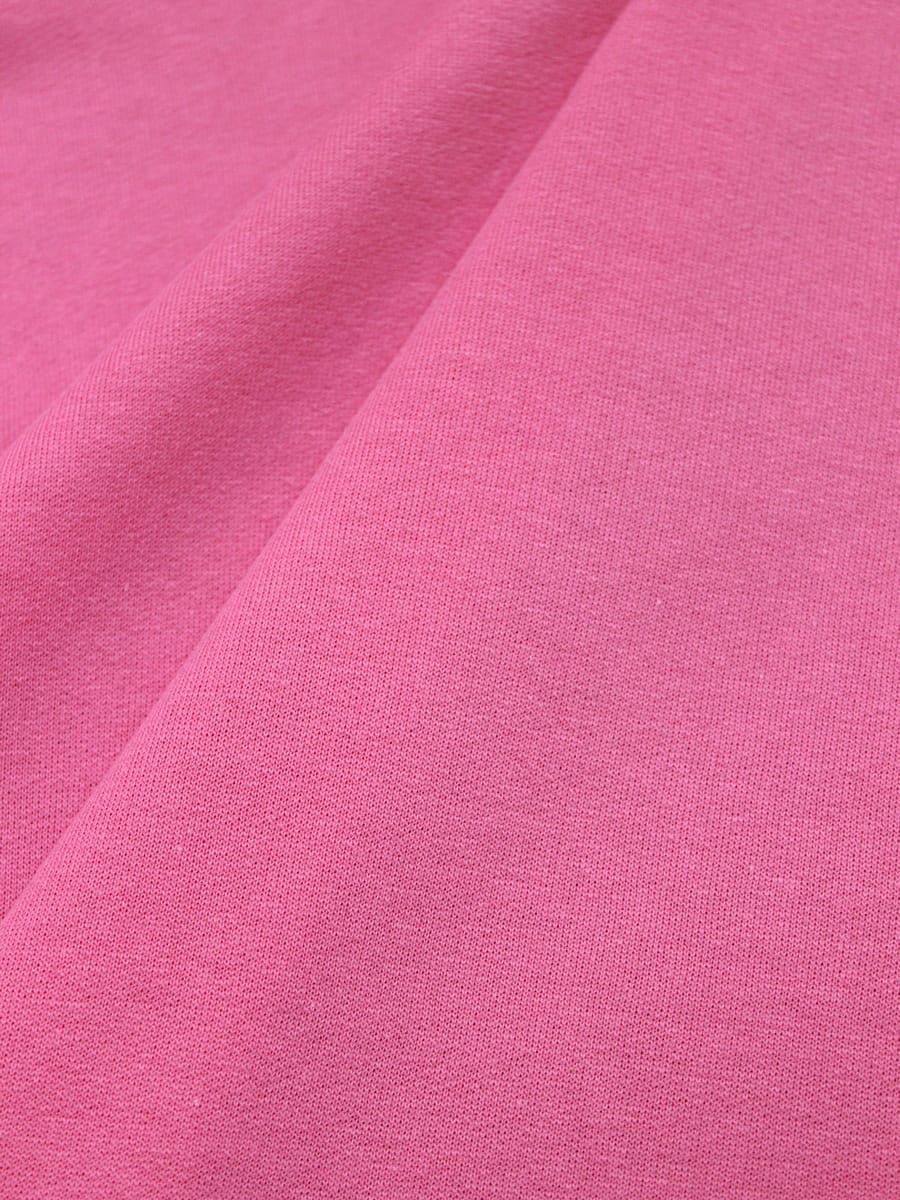 Футер 2-х нит. начес цв.Насыщенный розовый, 2.14 м(1,07 м*2), Карде/Ое, хл-70%,п/э-30%,180гр/м.кв