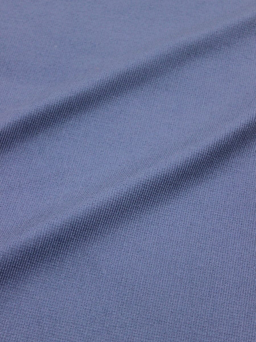 Микровельвет с эластаном цв.Серо-голубой джинс, ш.1.42м, хлопок-70%, эластан-30%, 280гр/м.кв