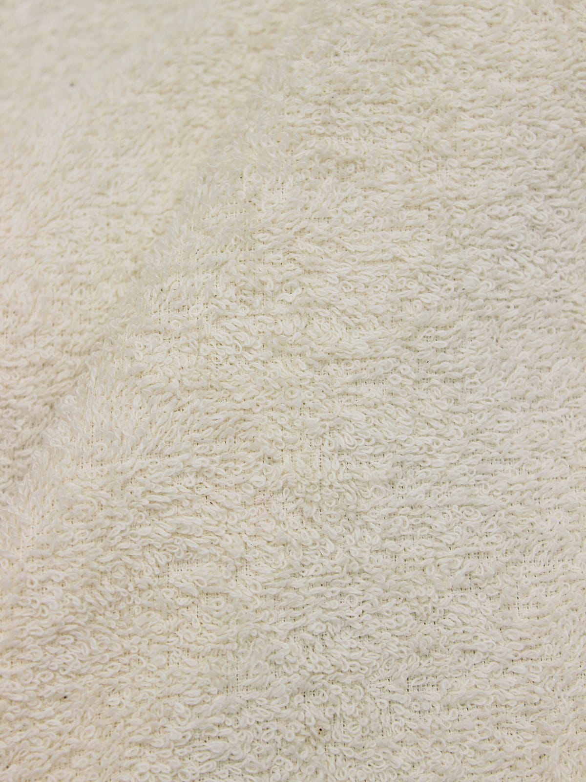 Мерный лоскут(ткань в отрезах)- Махровая ткань цв.Кремовый, ш.1.5м, хлопок-100%, 350гр/м.кв