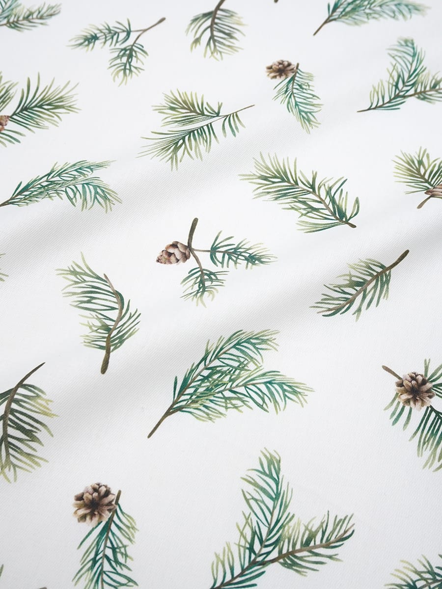 Саржа с пропиткой "Хвойный аромат", ш.1.5м, хлопок-100%, 165гр/м.кв