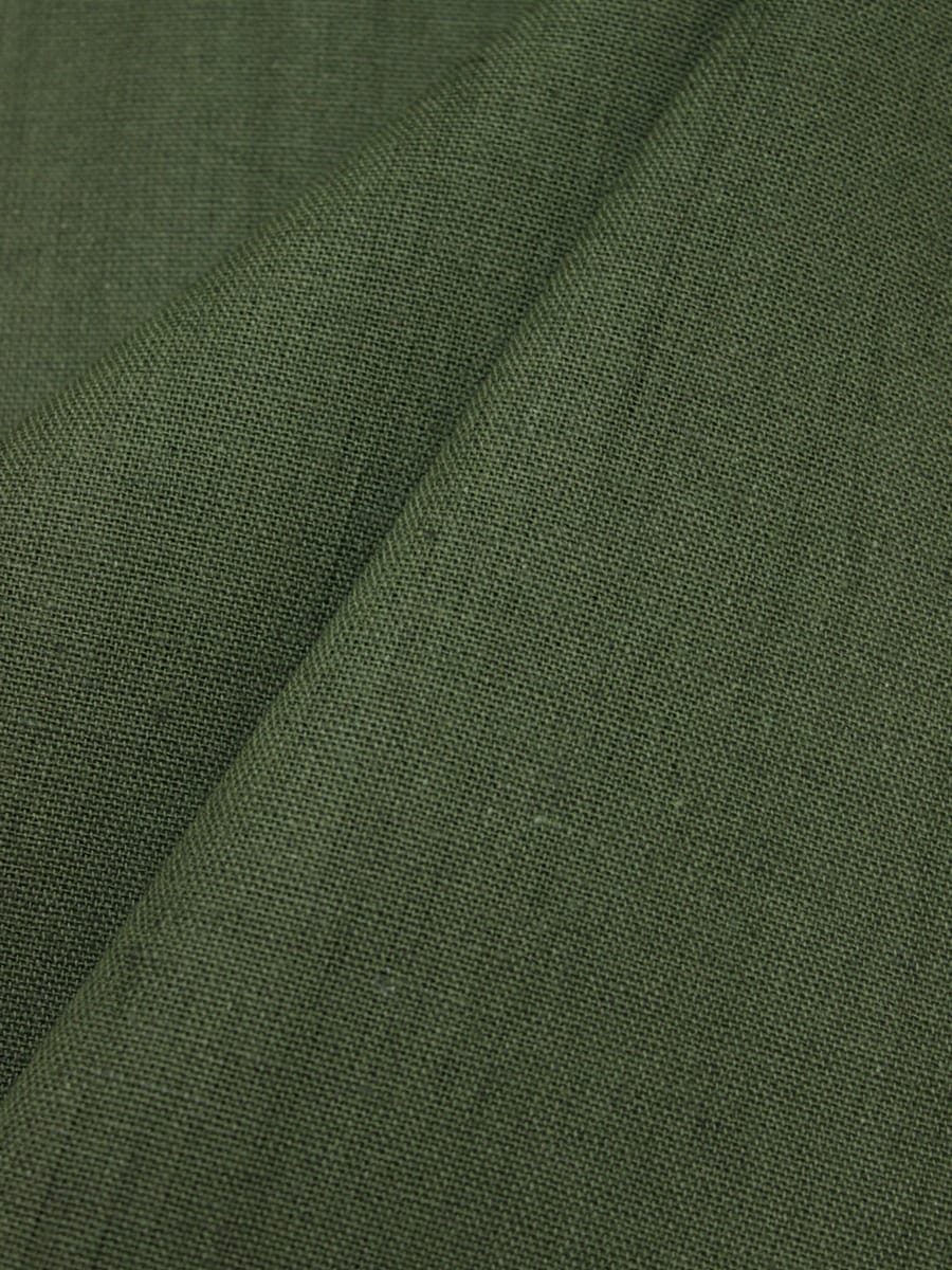 Хлопколен винтаж (жгутовое окрашивание) цв.Морской водоросли, ш.1.5м, лен-15%, хл-85%, 200гр/м.кв