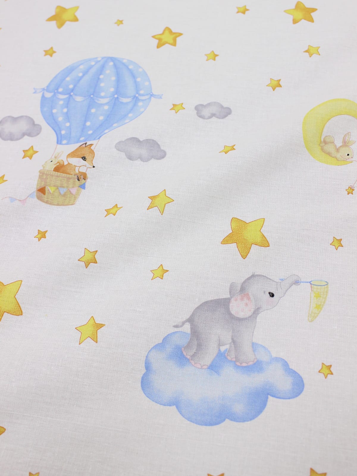 Бязь "Мамина сказка", (комп), ш.1.5м,  хлопок-100 %, 120гр/м.кв