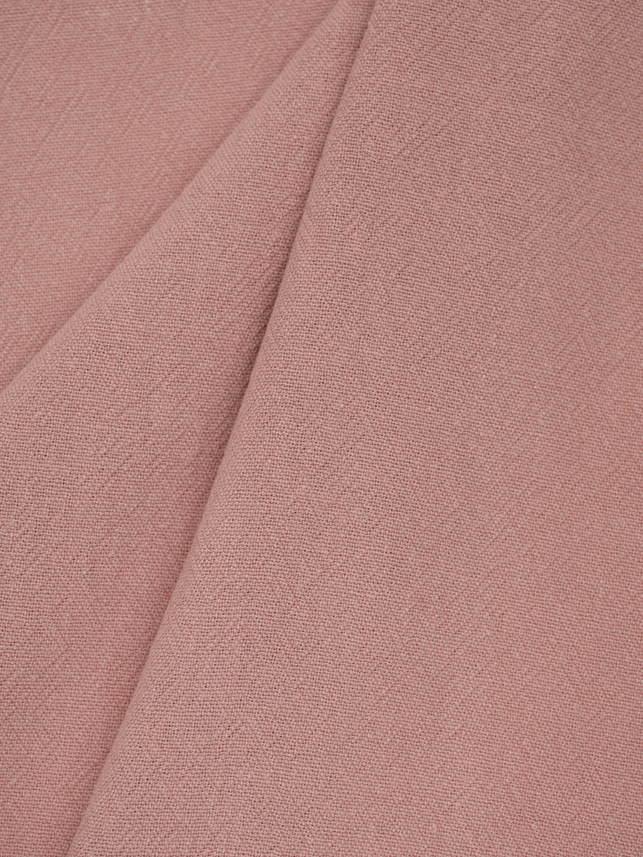 Мерный лоскут Хлопок крэш цв.Пыльный розово-бежевый, ш.1.4м, хлопок-100%, 155гр/м.кв