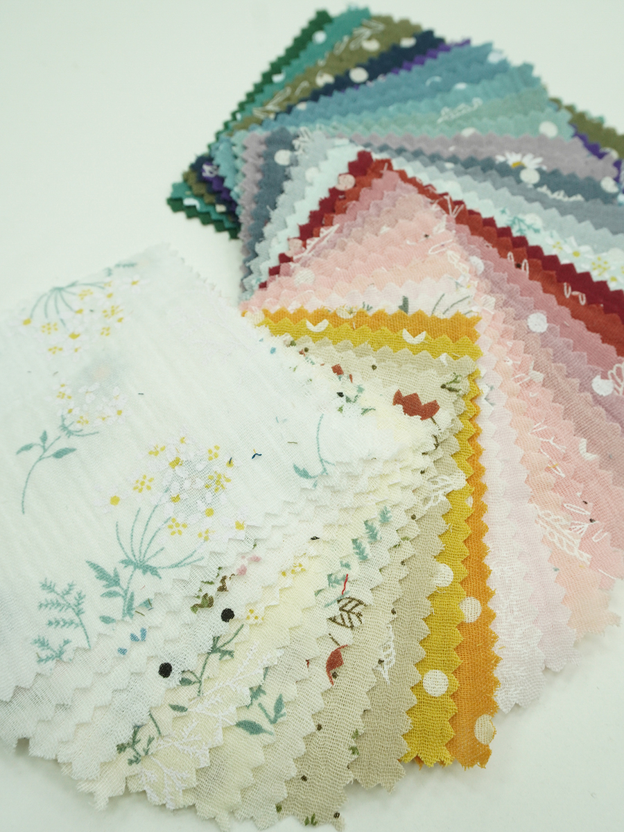 Комплект образцов "Муслин принт" №2