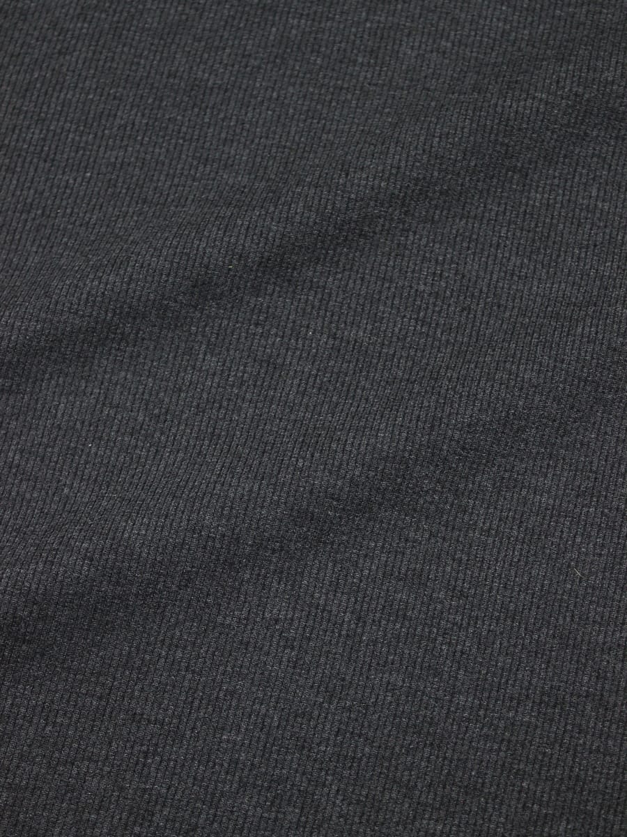 Кашкорсе цв.Темный графитово-серый меланж, ш.1.12м (0.56м*2 чулок), Пенье, хл-95%, лайкра-5%