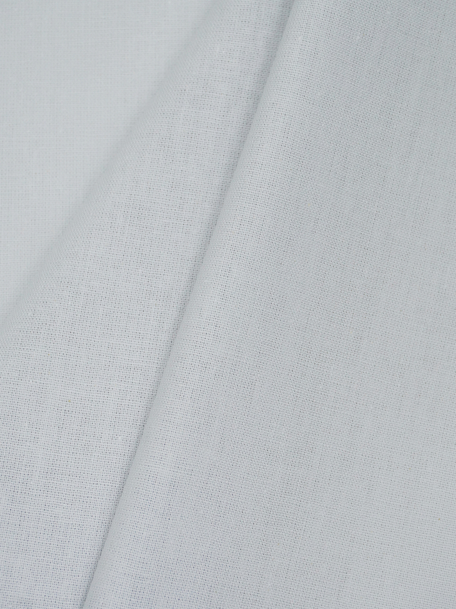 Мерный лоскут(ткань в отрезах) - Бязь цв.Св.серо-голубой, ГОСТ, ш.1.5м, хлопок-100%, 142гр/м.кв