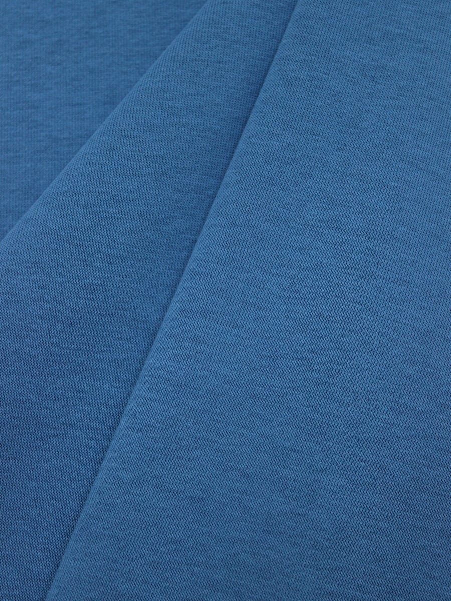 Футер-петля диагональ 3-х нит. цв.Петроль, ш.1.8м, Пенье, хлопок-65%, п/э-35%, 350гр/м.кв