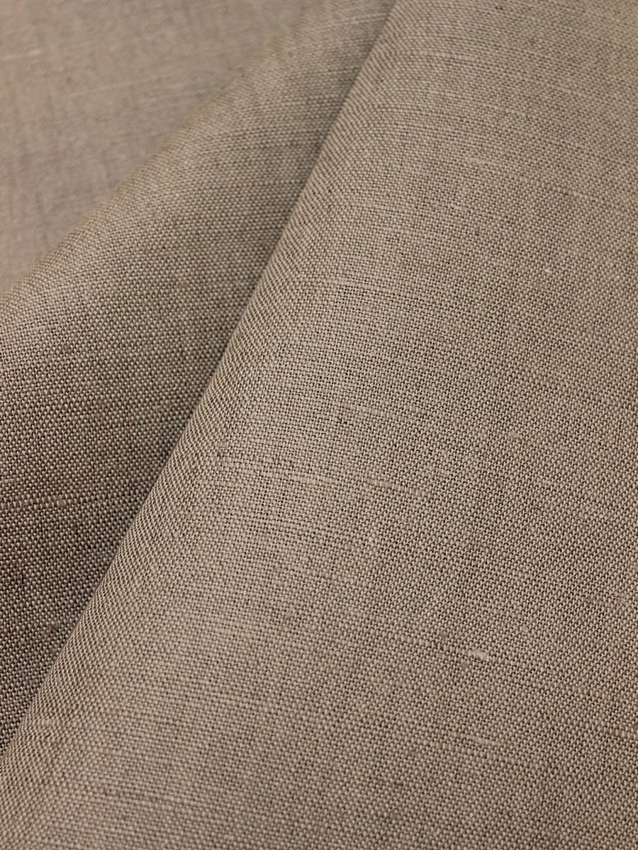 Полулен цв.Светло-кофейный, ш.1.5м, лен-57%, хлопок-43%, 200гр/м.кв