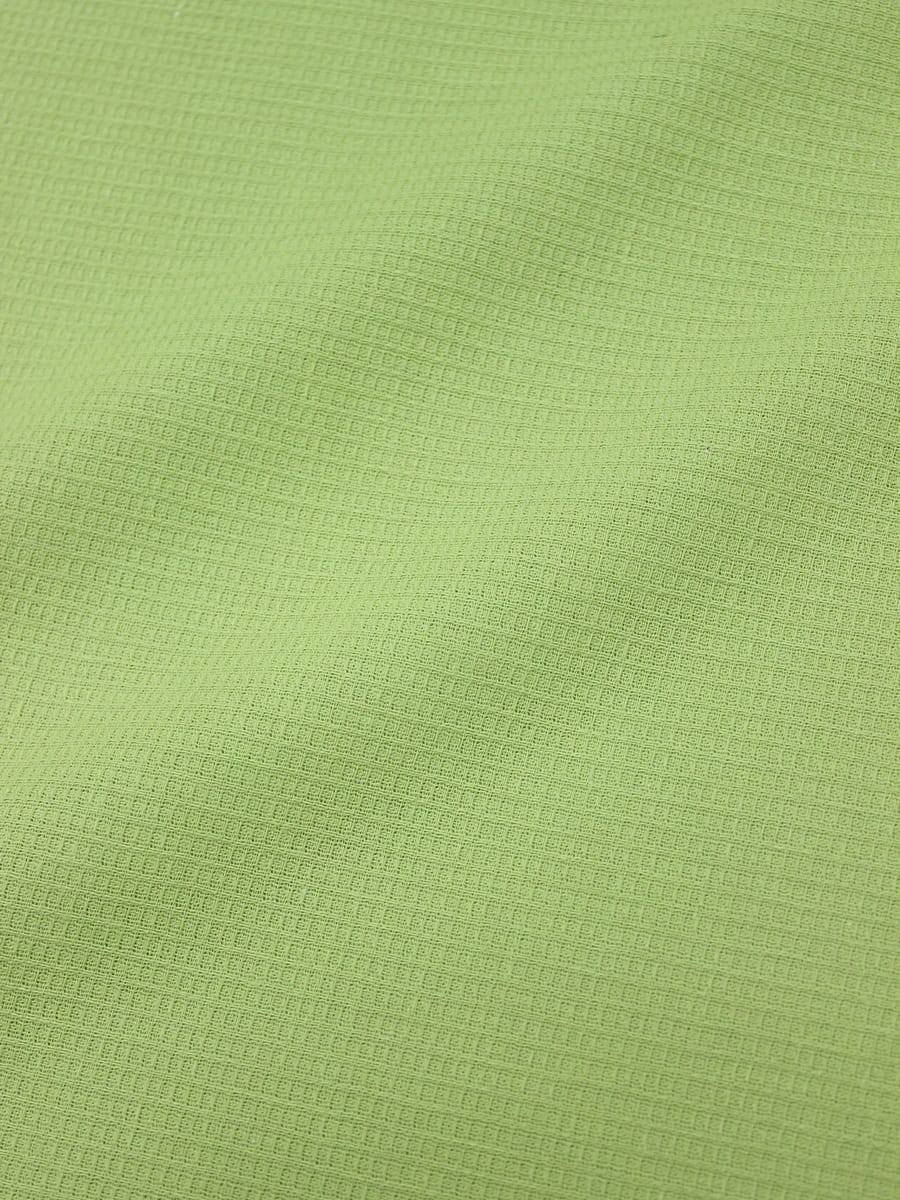 Вафельное полотно цв.Салатовый, ш.1.5м, хлопок-100%, 150гр/м.кв