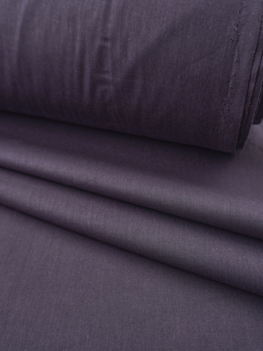 Поплин цв.Темный фиолетово-серый, ш.2.2м, хлопок-100%, 110гр/м.кв