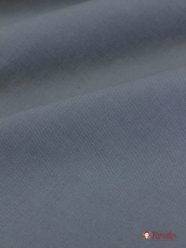 Саржа цв.Серый, ш.1.5м, хлопок-100%, 260 гр/м.кв