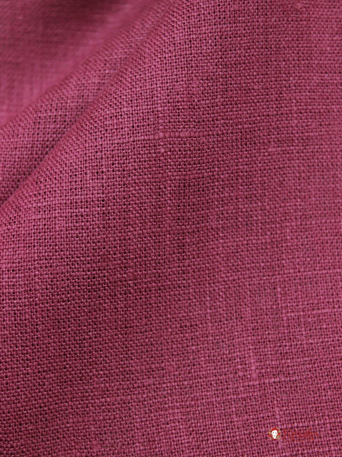 Лен костюмный цв.Бордово-свекольный, ш.1.5м, лен-100%, 190гр/м.кв