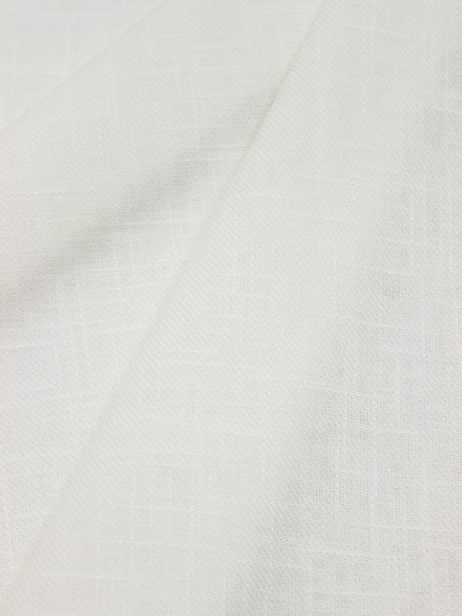 Конопля с хлопком-диагональ цв.Белый, ш.1.4м, конопля-80%, хлопок-20%, 246гр/м.кв