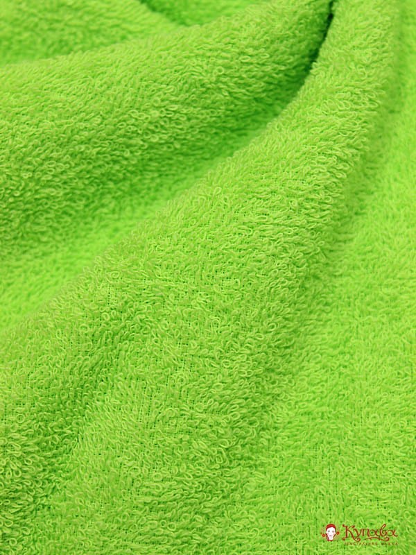 Махровая ткань цв.Французский лайм, ш.1.5м, хлопок-100%, 350гр/м.кв