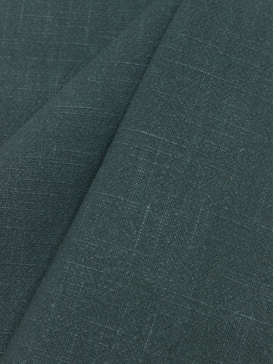 Крапива Рами (Ramie) цв.Темно-зеленая морская волна, ш.1.4м, крапива-100%, 220гр/м.кв