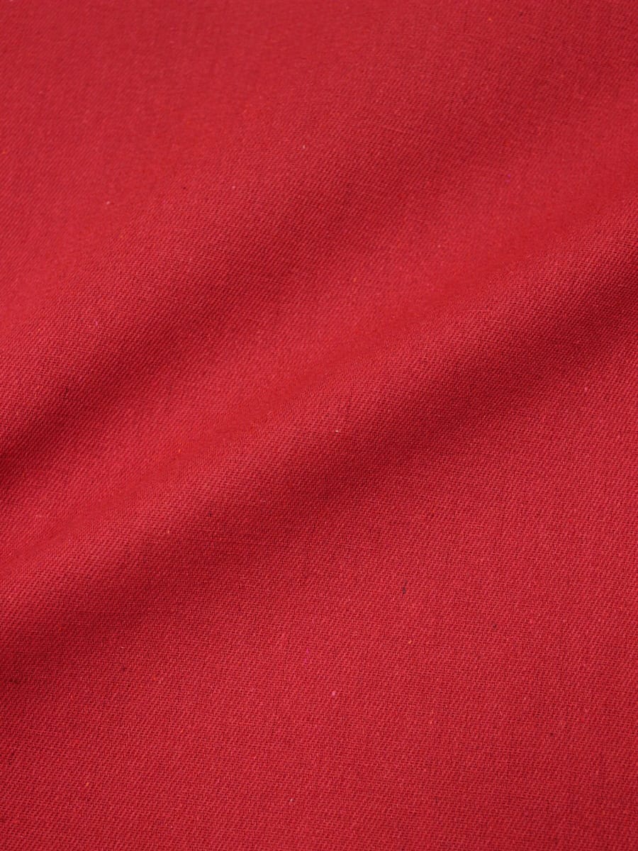 Саржа (твил) цв.Красный, ш.1.5м, хлопок-65%, п/э-35%, 240гр/м.кв
