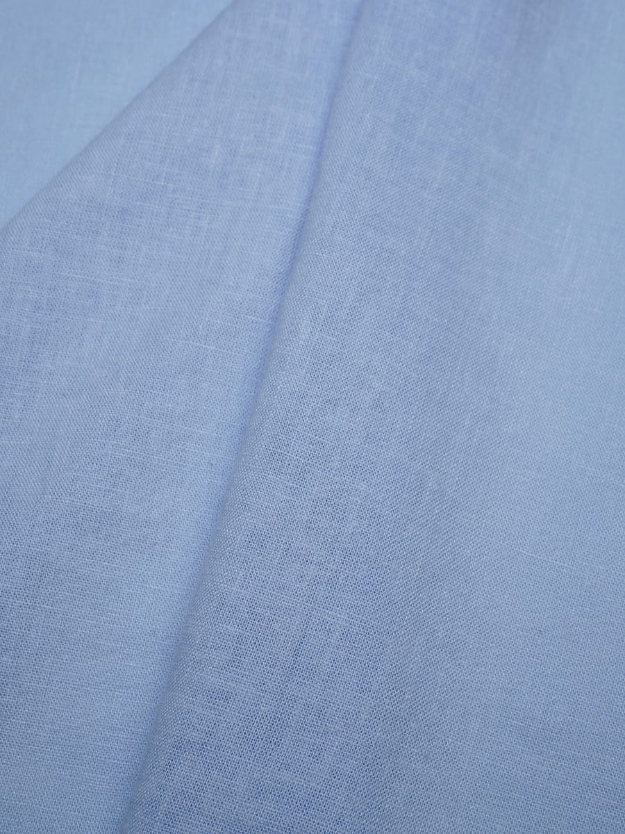 Лен с вискозой с эффектом мятости цв.Светло-голубой, ш.1.45м, лен-56%, вискоза-44%, 145гр/м.кв