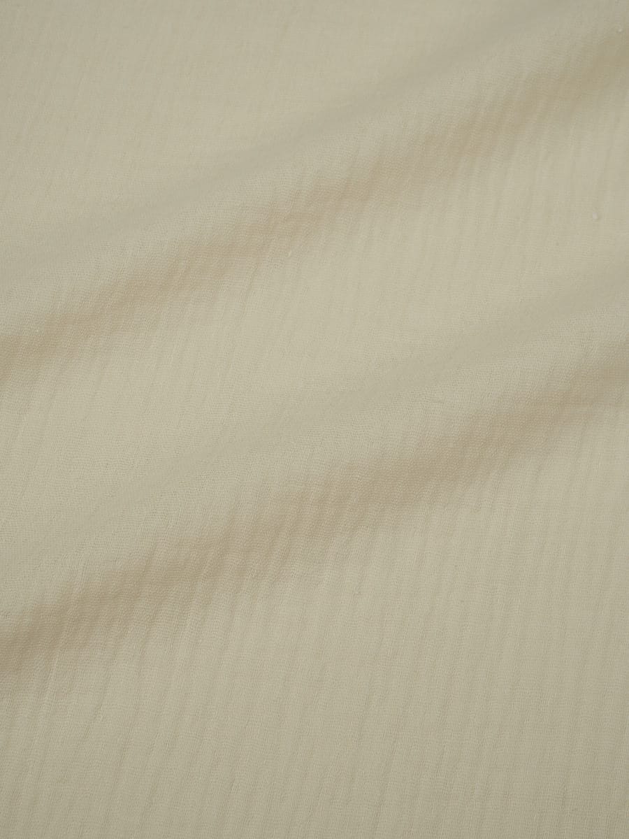 Муслин двухслойный с эффектом жатости цв.Светлый телесно-желтый, ш.1.4м, хл-100%, 110гр/м.кв