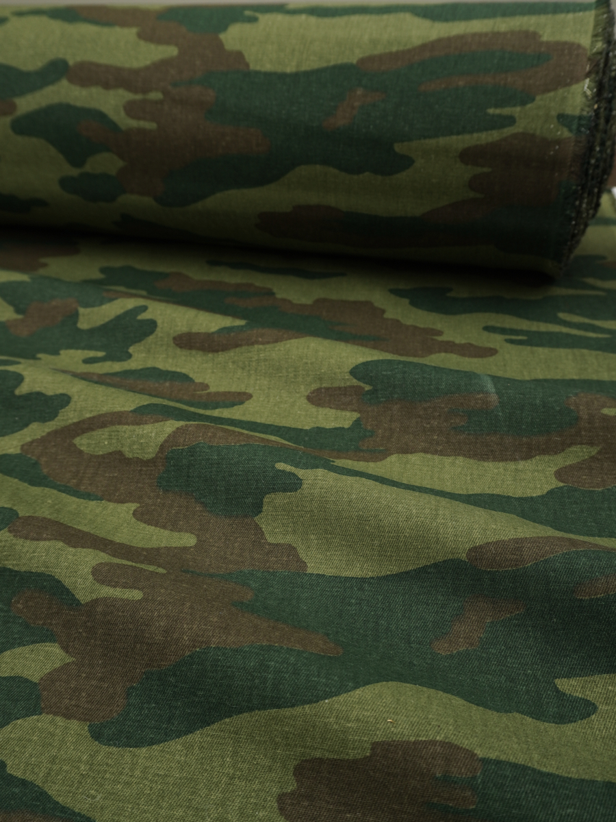Саржа "Камуфляж", ВИД4, ш.1.5м, хлопок-100%, 250гр/м.кв