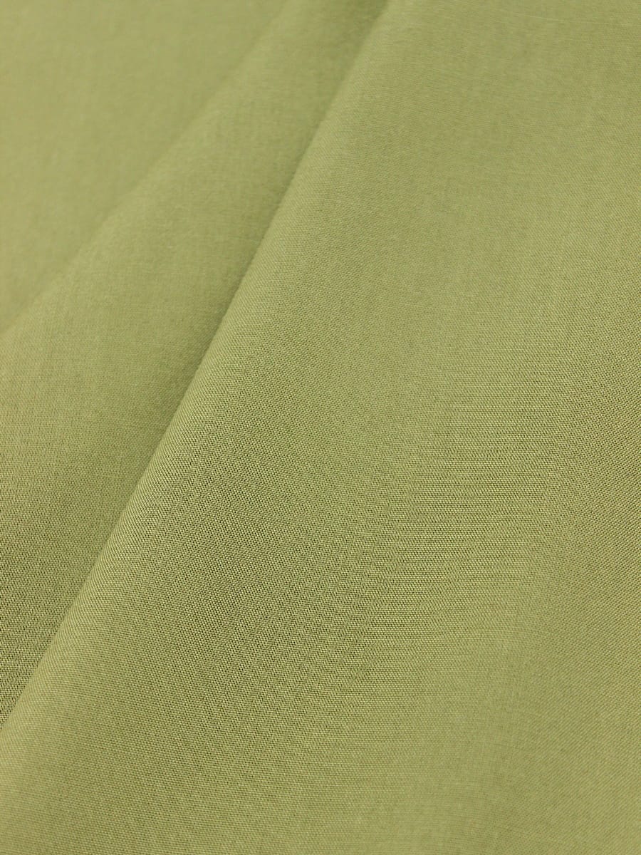 Штапель цв.Оливково-салатовый, ш.1.45м, вискоза-100%, 110гр/м.кв
