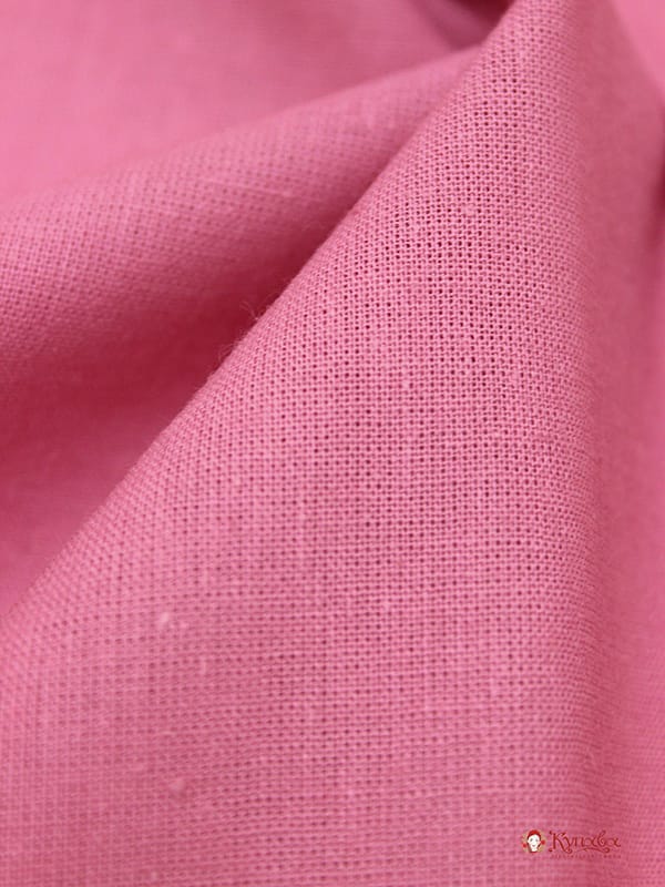 Бязь цв.Розовый интенсивный, ш.1.5м, хлопок-100%, 142гр/м.кв