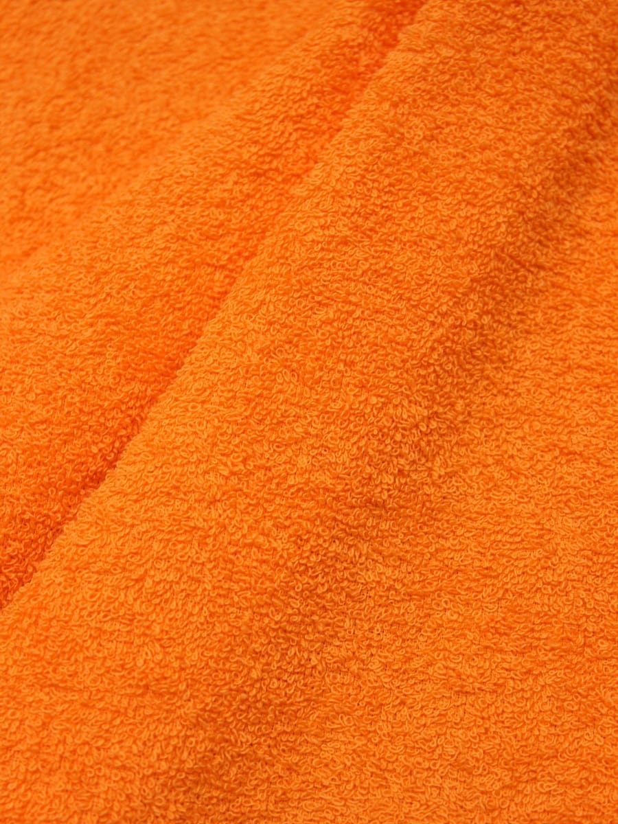 Махровая ткань цв.Оранжевый, ш.1.5м, хлопок-100%, 350гр/м.кв