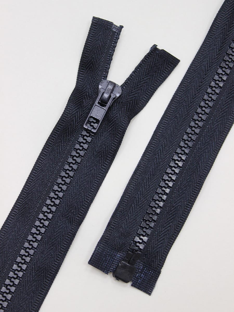 Молния тракторная №5 цв.чернильно-черный, 40см