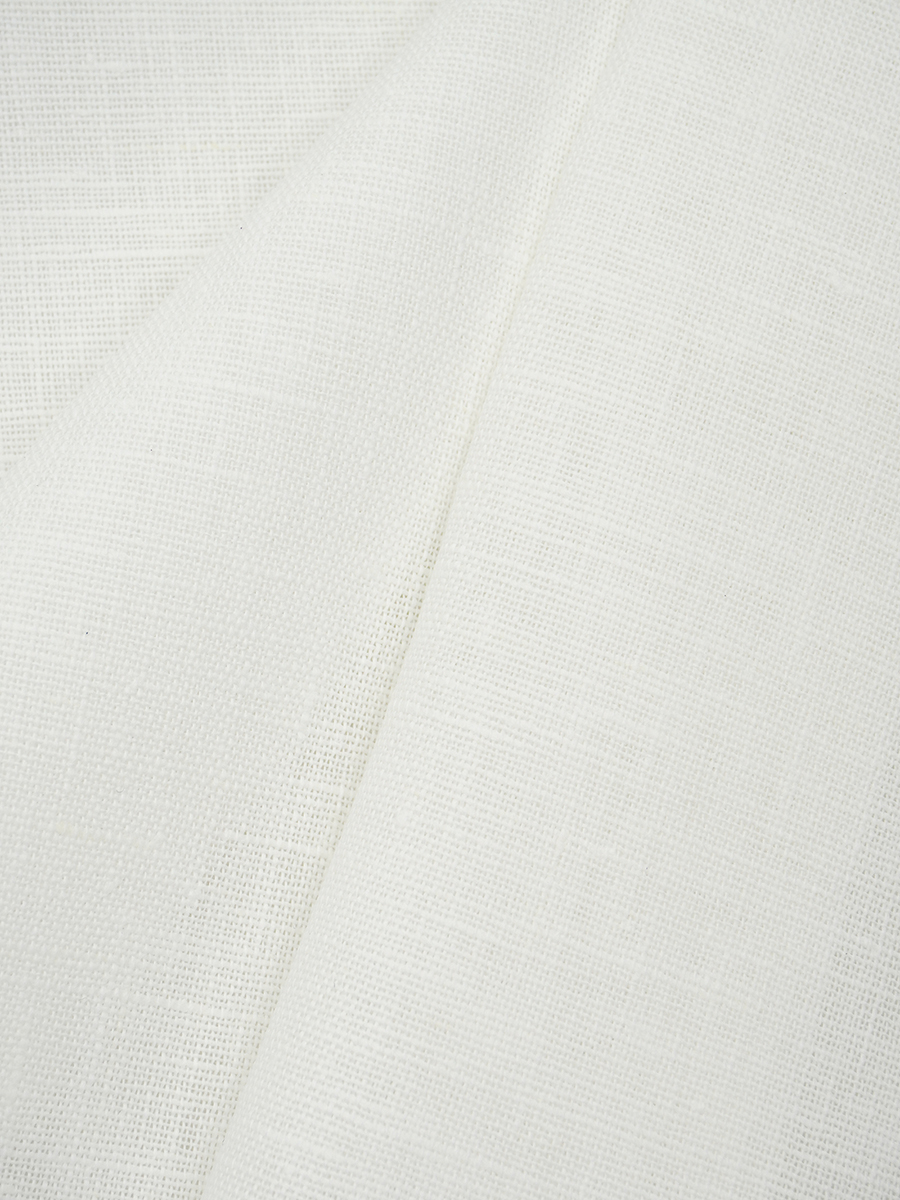 Лен интерьерный цв.Молочно-сливочный, ш.1.6м, лен-100%, 205гр/м.кв