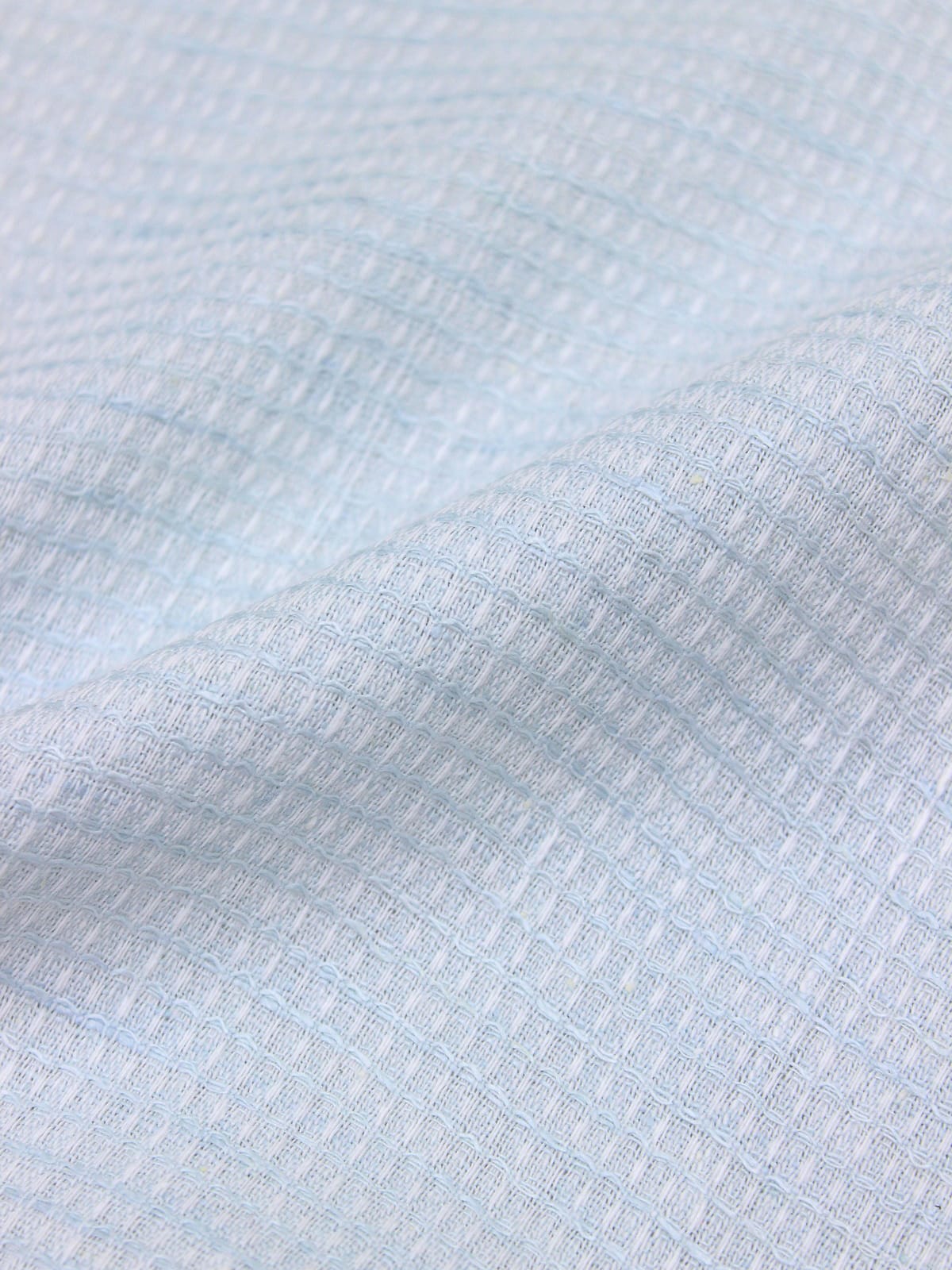 Вафельное полотно (холст) цв.Бледно-голубой, СОРТ2, ш.0,5м, лен-50%, хлопок-50%, 190гр/м.кв