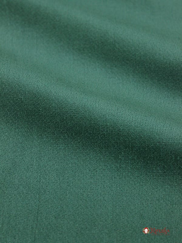 Бархат цв.Зеленый мох, ш.1.5м, хлопок-90%, лайкра-5%, п/э-5%, 280гр/м.кв